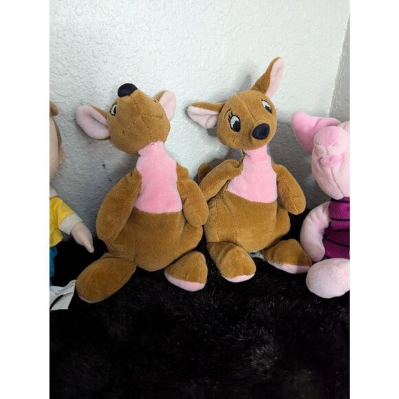 The Disney Store Mini Bean Bag Winnie the Pooh Set of 7 - Picture 3 of 7